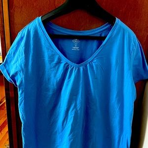 Light blue St John’s Bay v neck tee